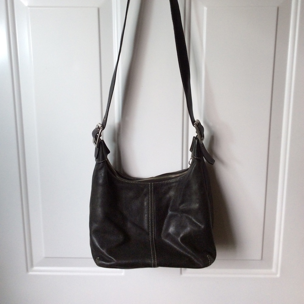 Coach Legacy Leather HOBO Buckle Strap Purse